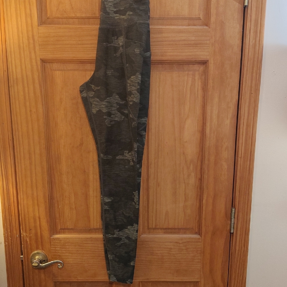 Athletic Works Camouflage Leggings - Gray